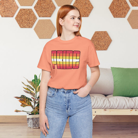 Sunset Non-Binary Girl Pride Tee