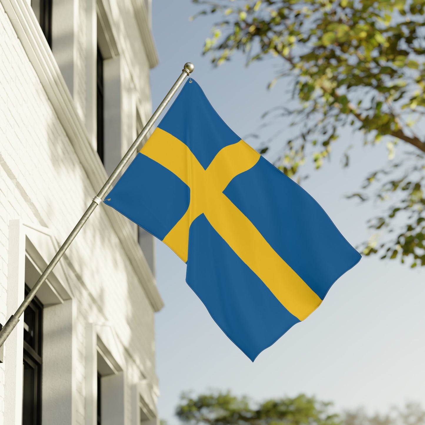36'' × 60'' Sweden Flag with Grommets