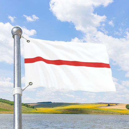Thin Red Line for Nurses Flag with Grommets