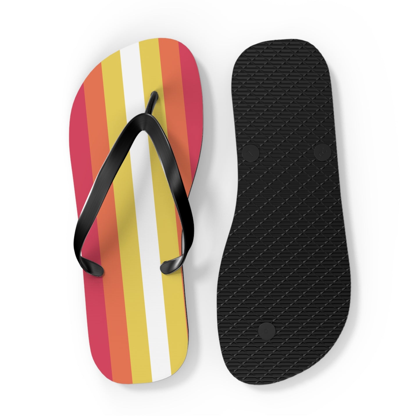 Non-Binary Girl Pride Flip Flops