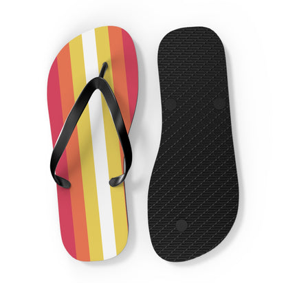 Non-Binary Girl Pride Flip Flops