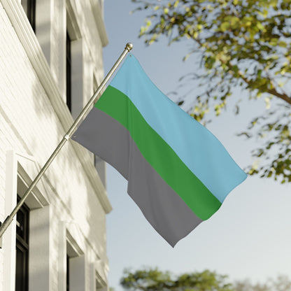 36'' × 60'' Autoromantic Pride Flag with Grommets