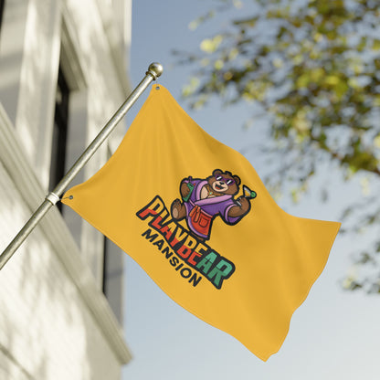 Playbear Mansion Double-Sided Flag with Grommets