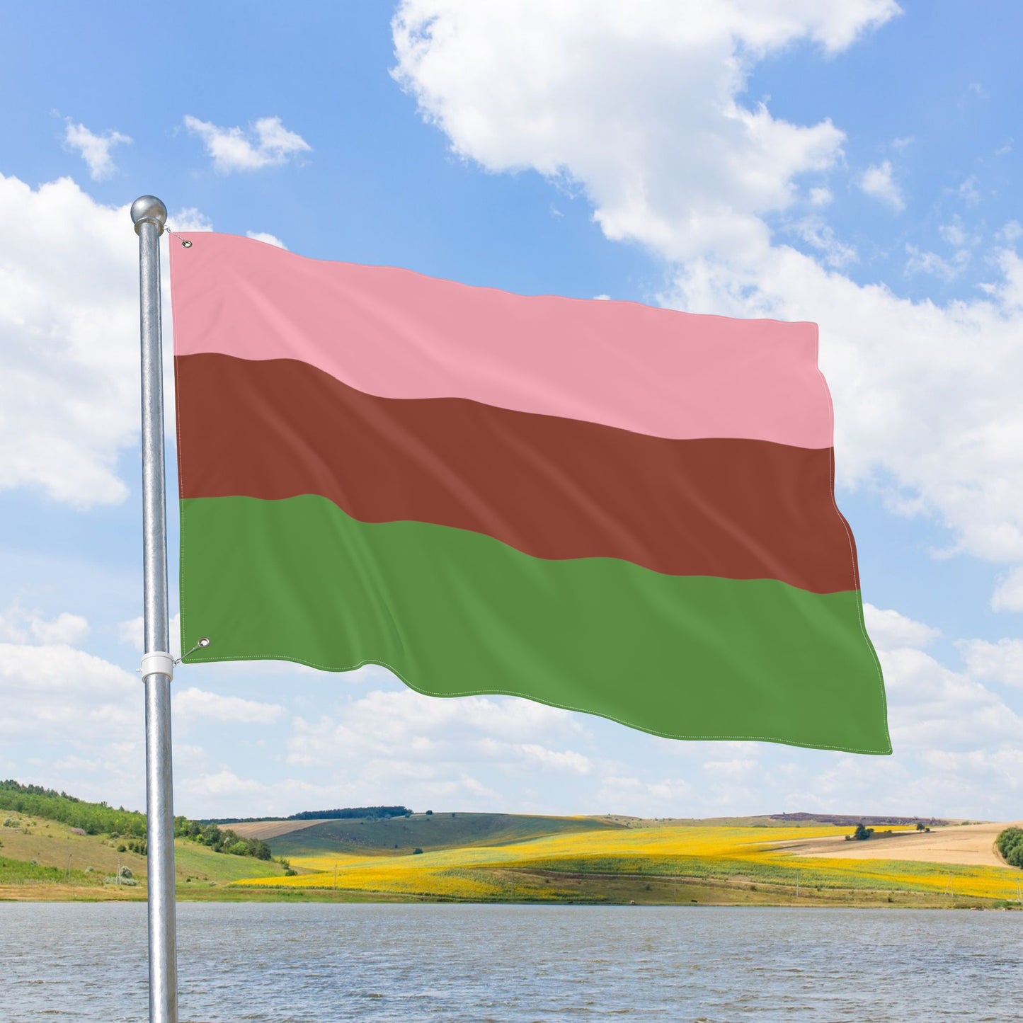 Gynesexual Double-Sided Pride Flag with Grommets