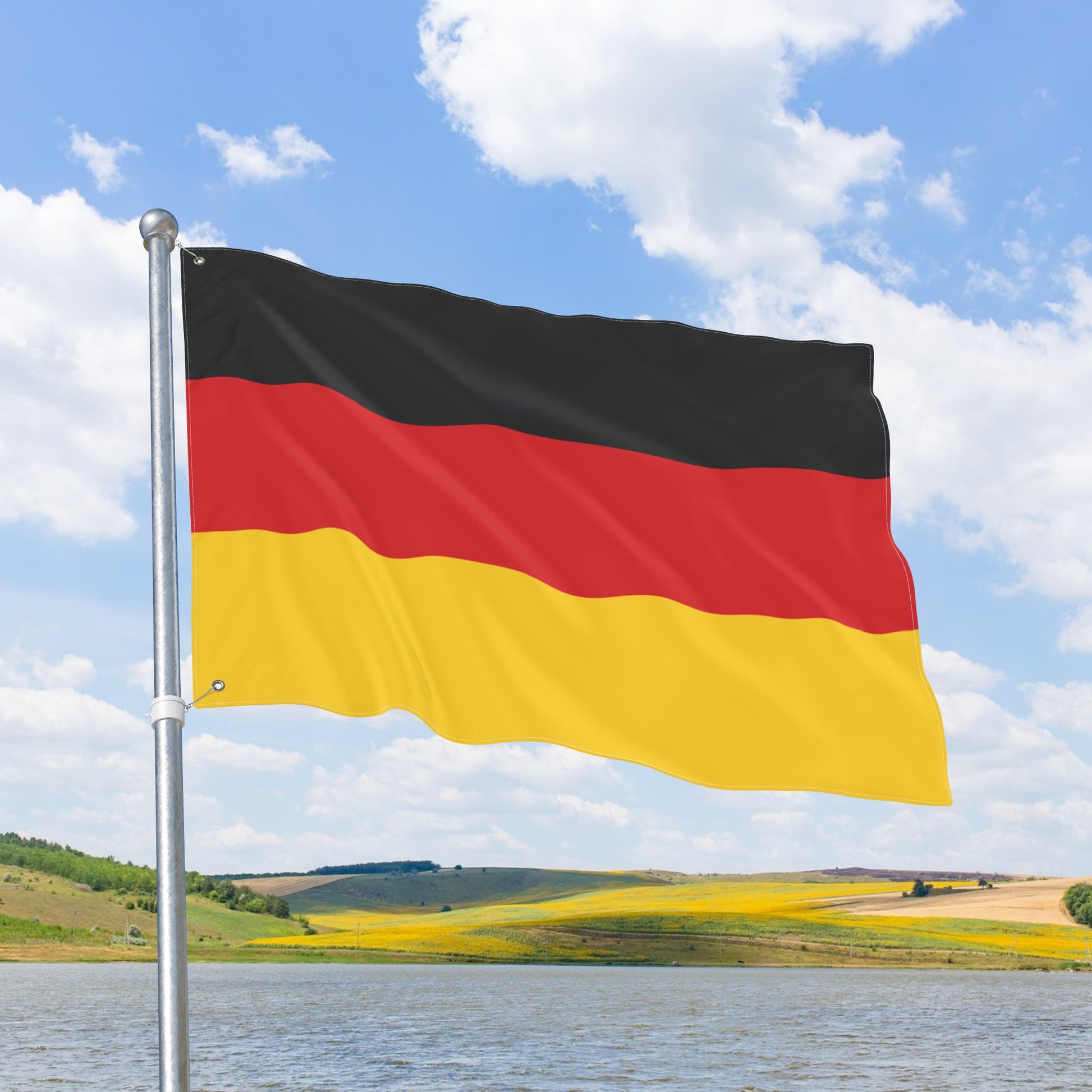 Germany Flag with Grommets