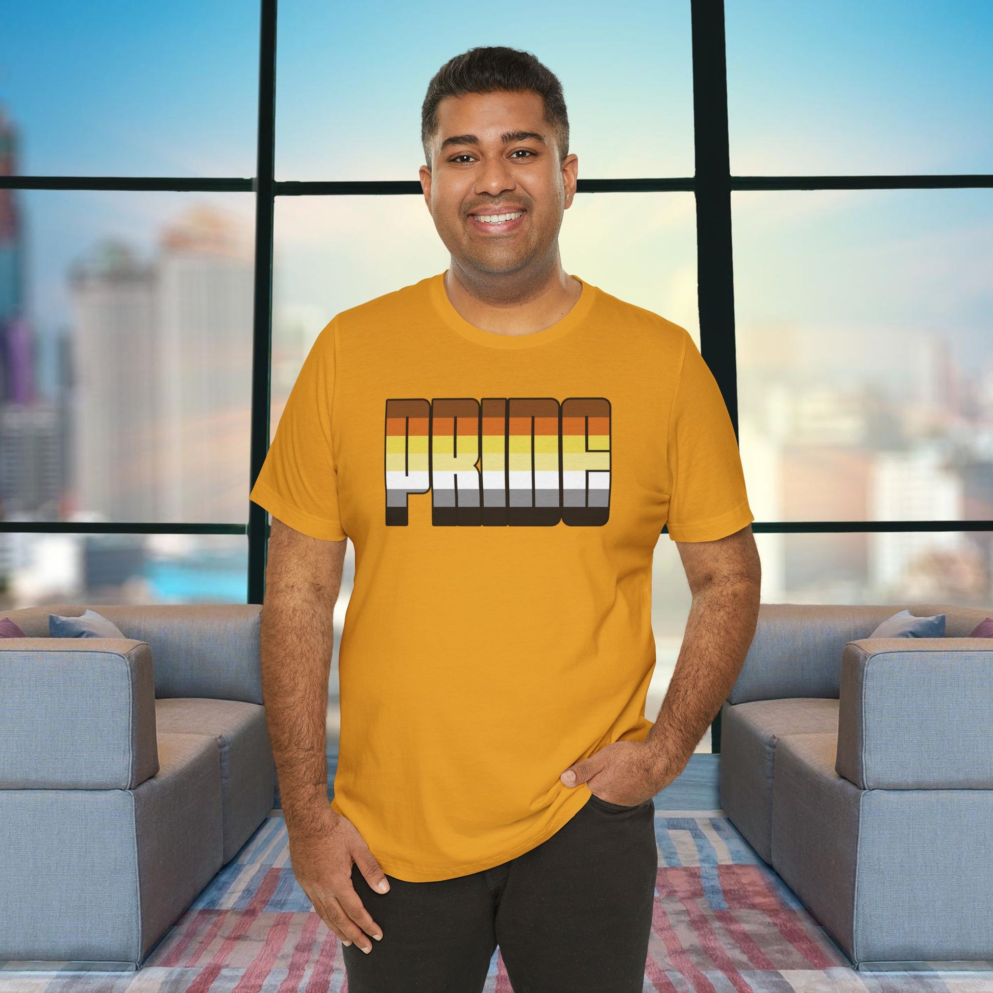 Mustard Bear Pride Tee