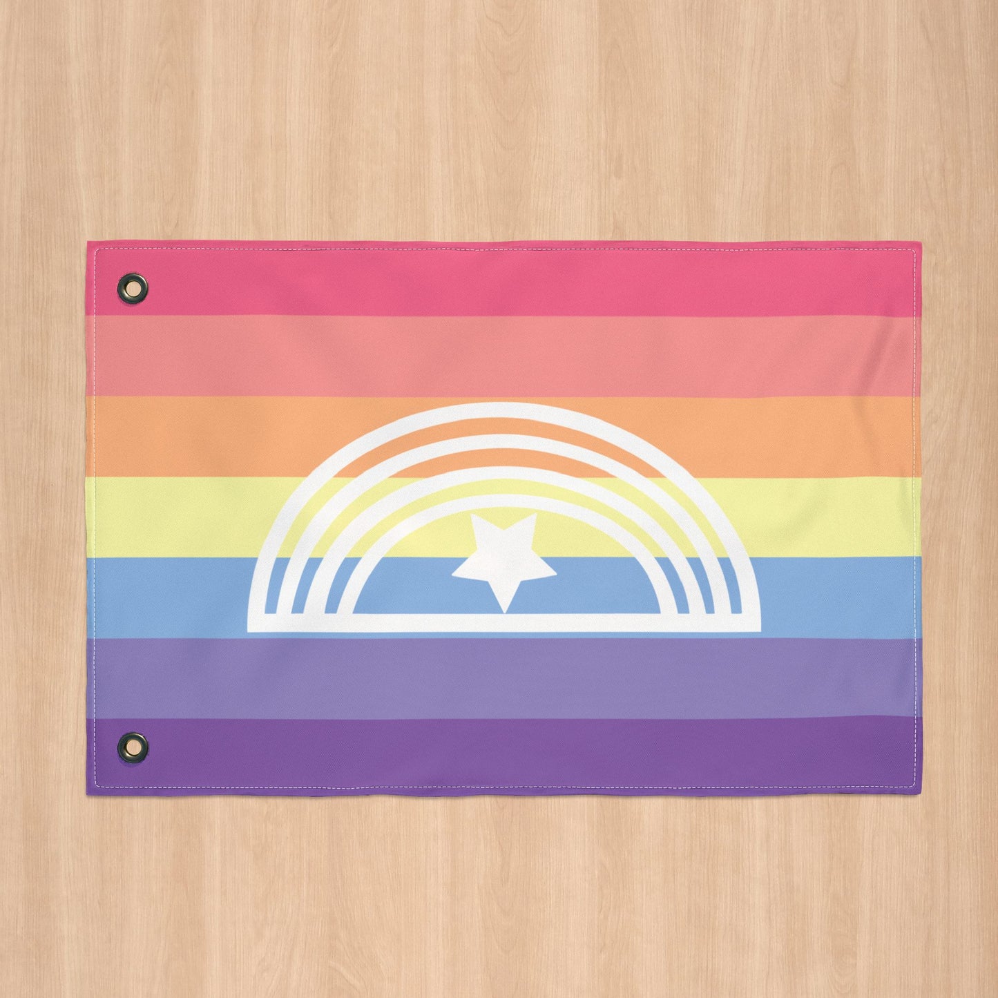 Xenogender Pride Flag with Grommets