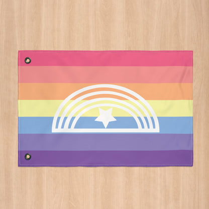 Xenogender Pride Flag with Grommets