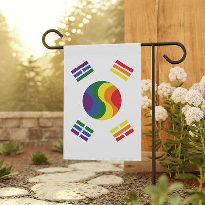 South Korea LGBT Pride Garden Flag Banner