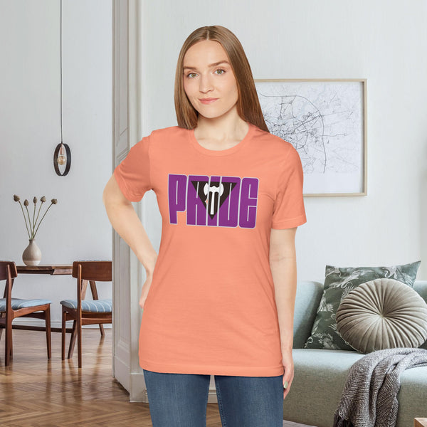 Sunset Labrys Lesbian Pride Tee