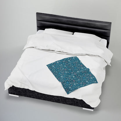Transgender Pride Halloween Velveteen Plush Blanket