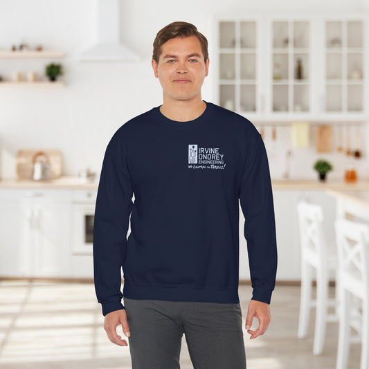 OG Woodie Sweatshirt (BACK graphic) • Irvine Ondrey Engineering