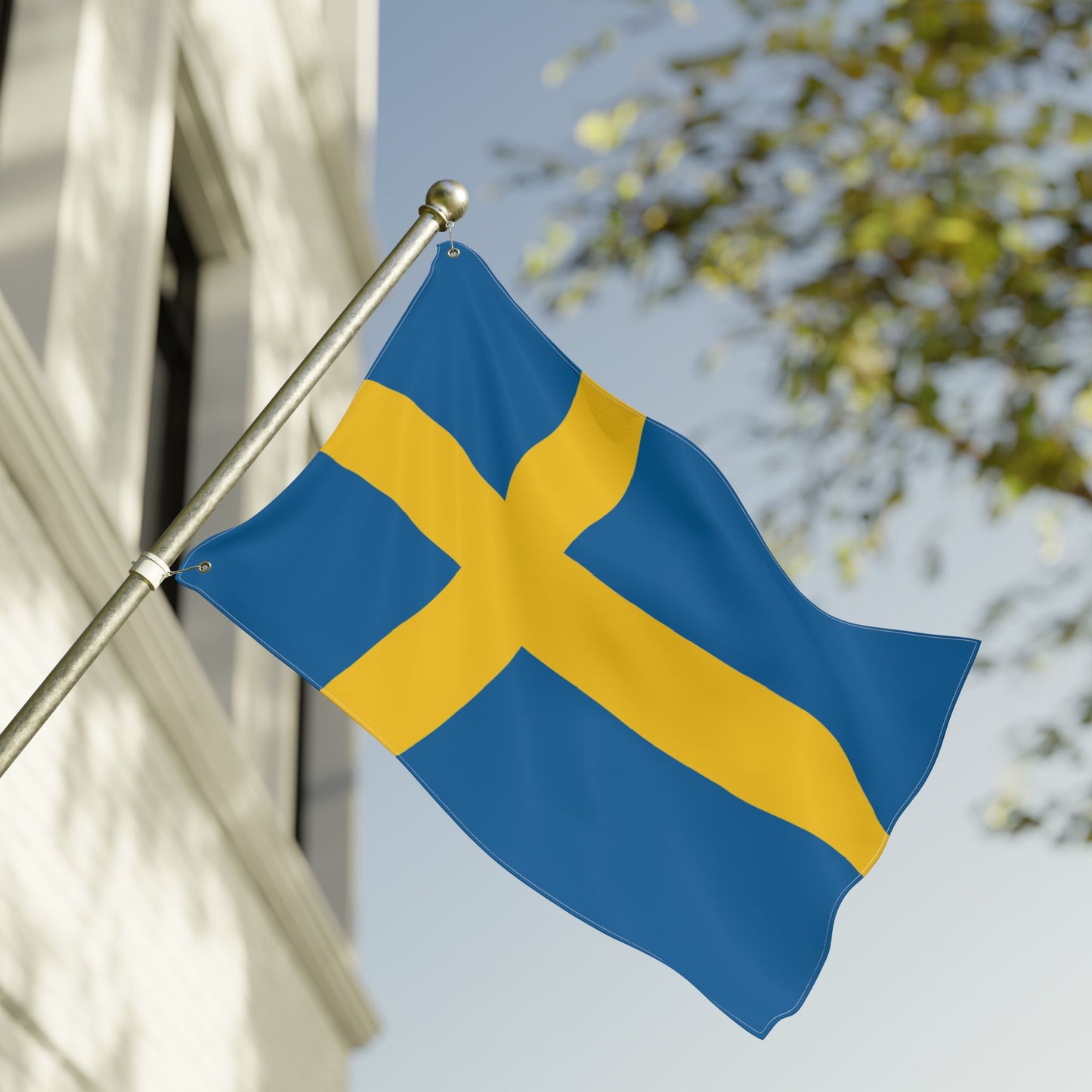 24'' × 36'' Sweden Flag with Grommets