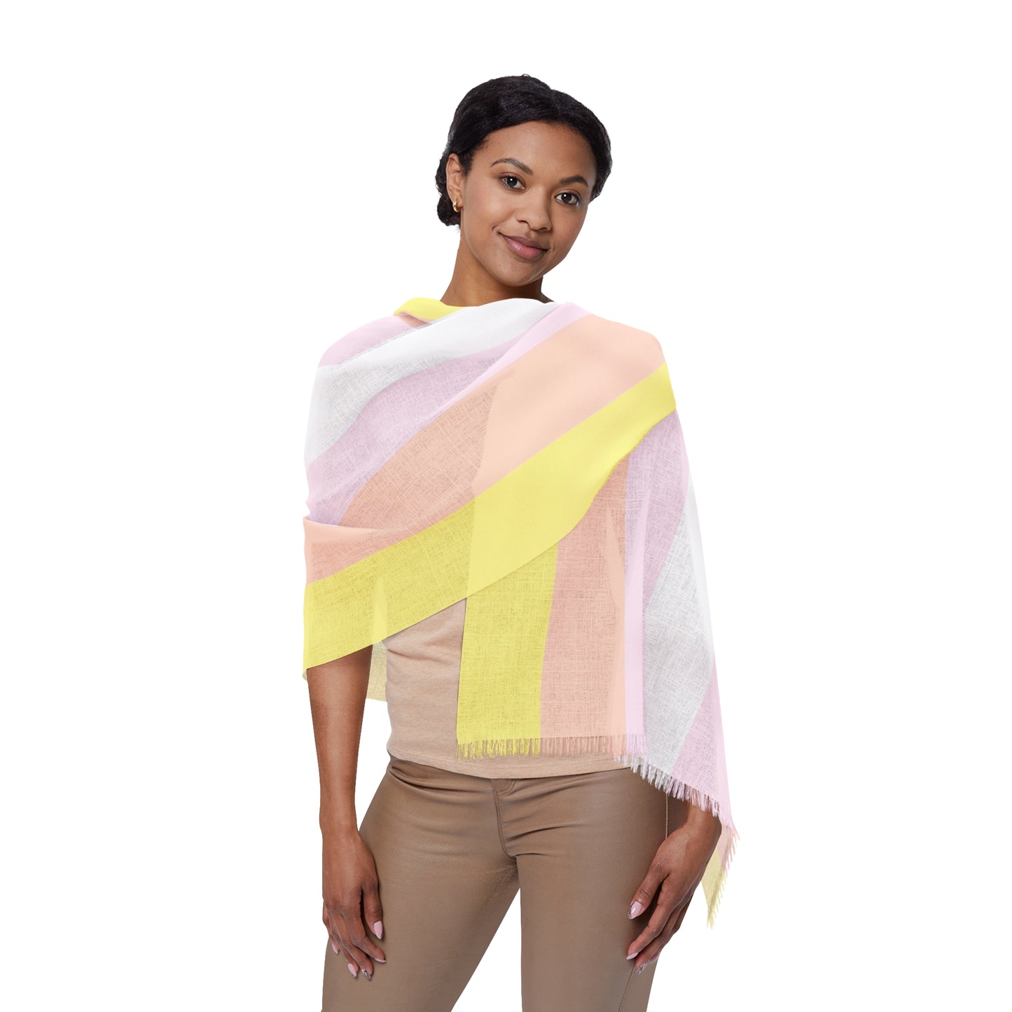 27" × 71'' Pangender Pride Lightweight Scarf