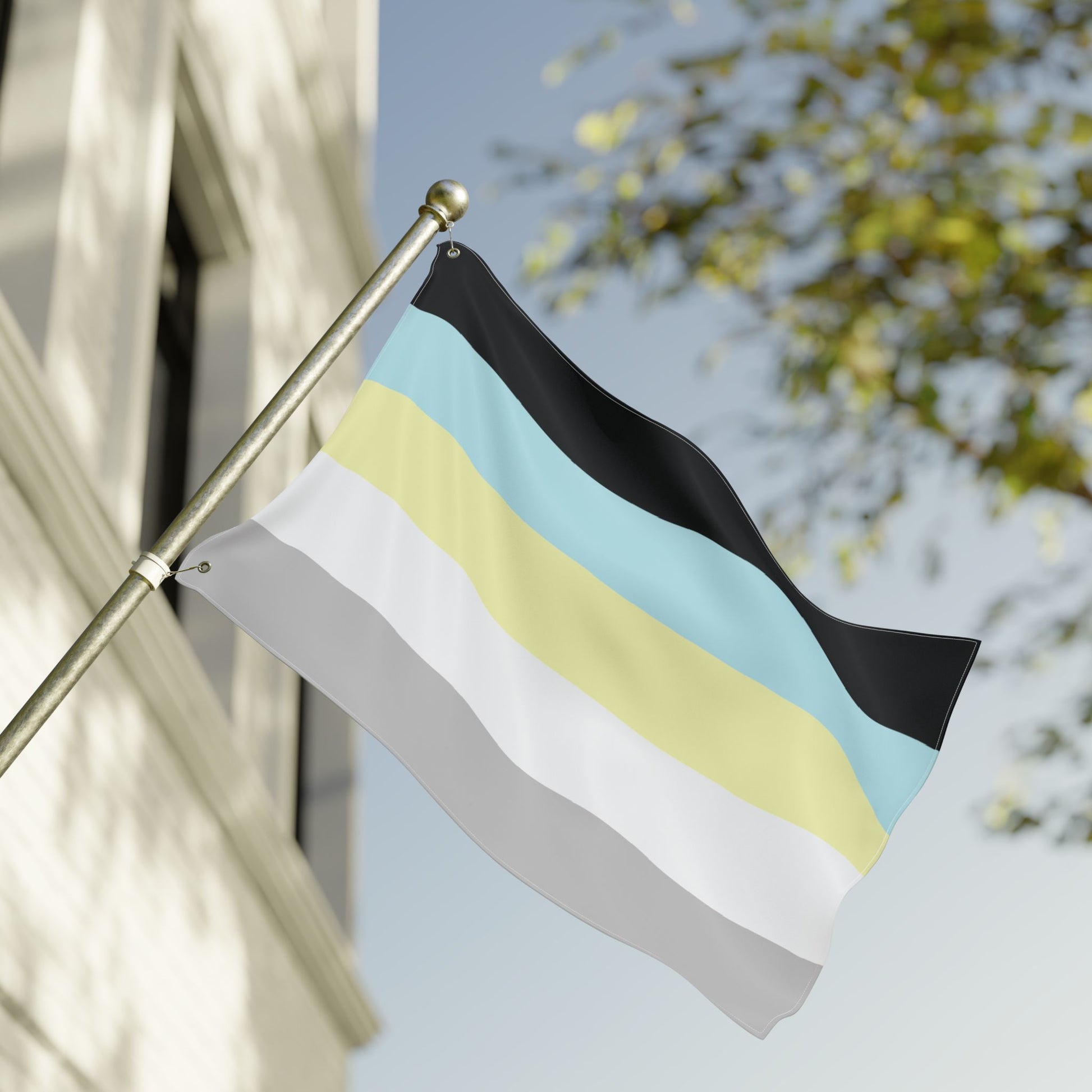 24'' × 36'' Requiesromantic Pride Flag with Grommets