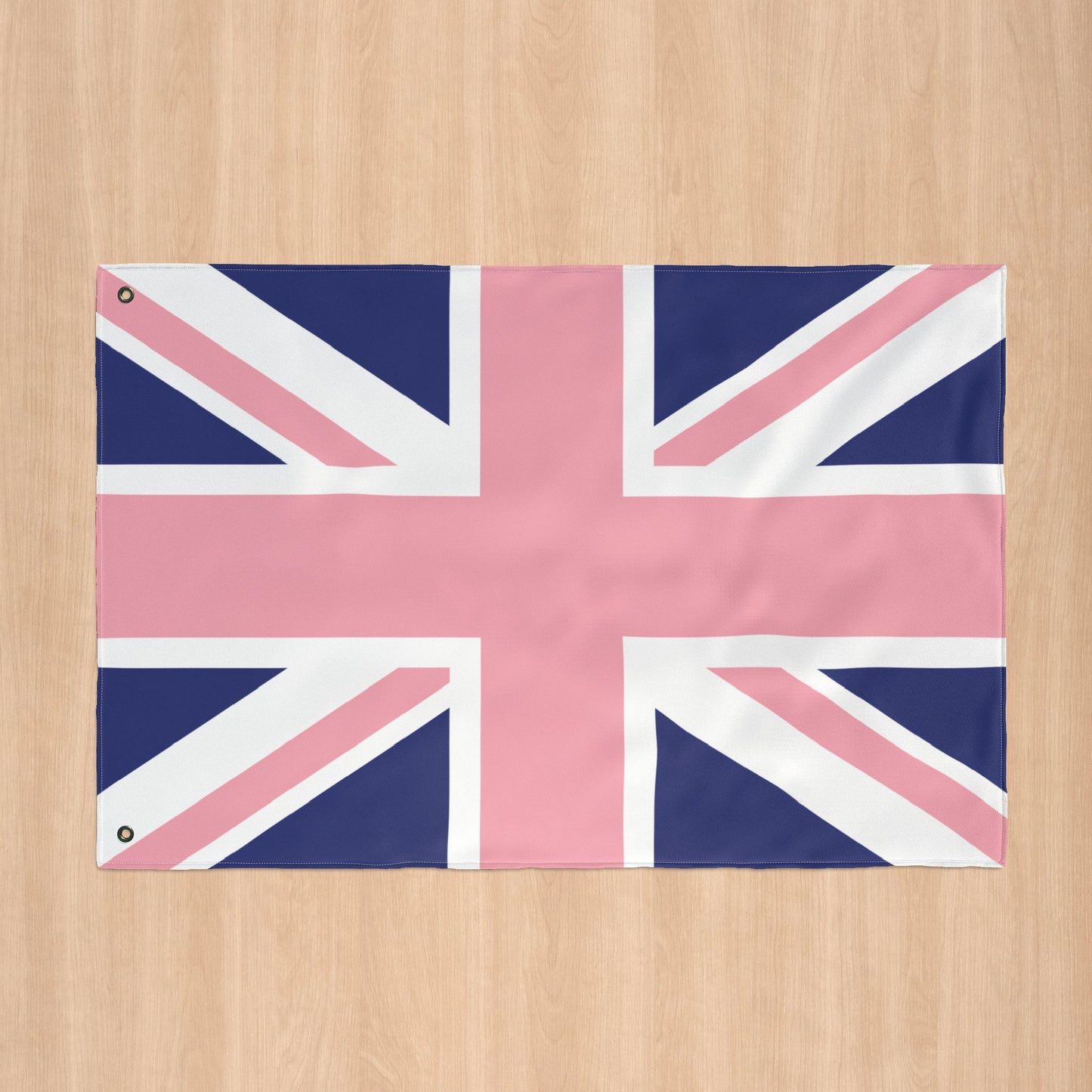 UK Gay Pride Pink Flag with Grommets