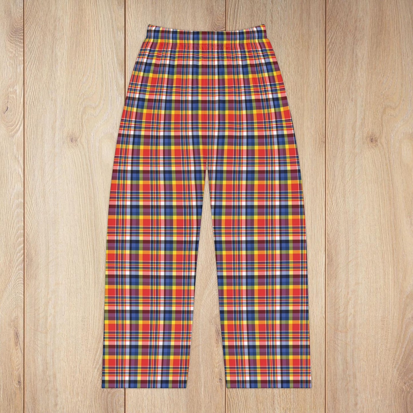 Women’s Red, Yellow & Blue Plaid Ohio Pajama Pants