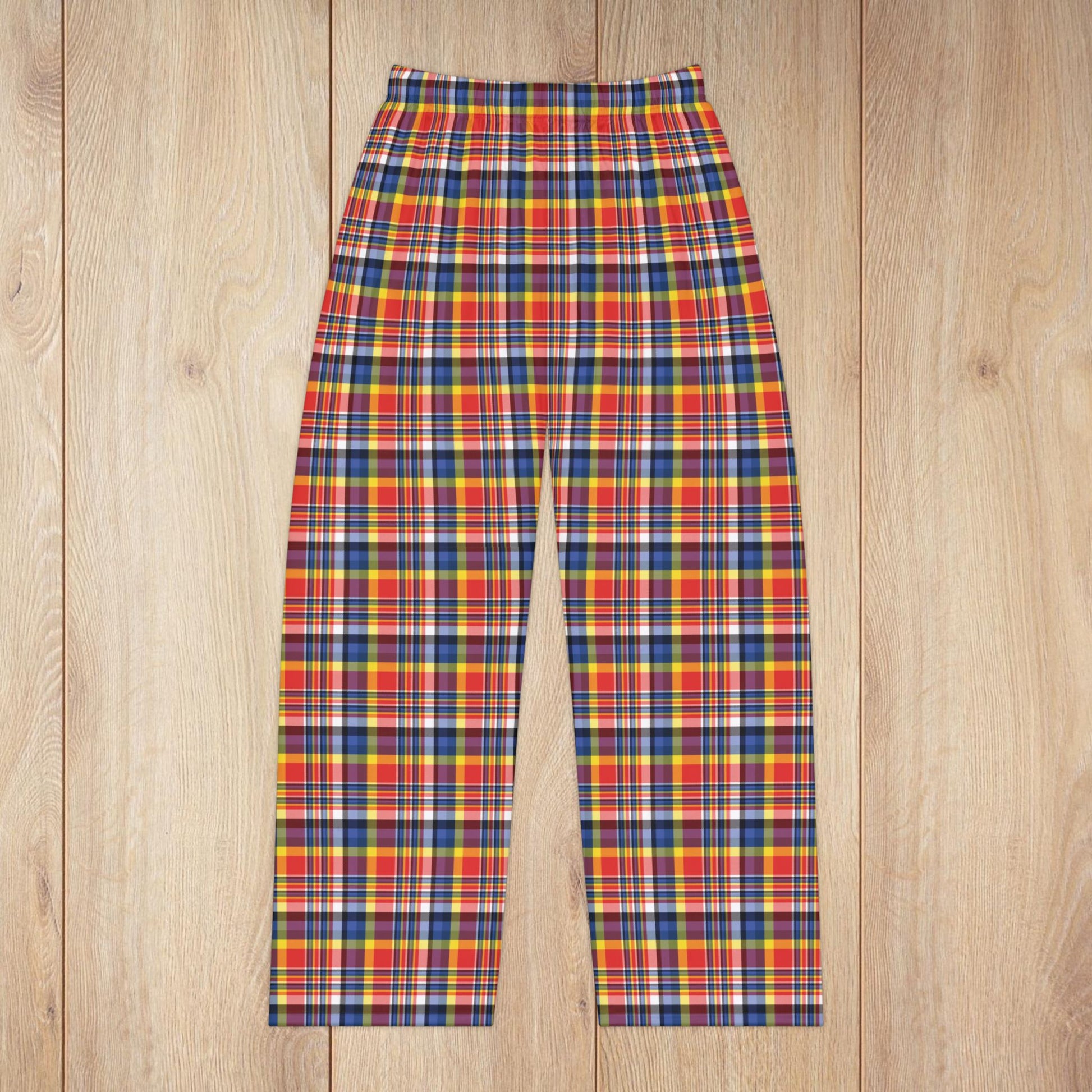 Women’s Red, Yellow & Blue Plaid Ohio Pajama Pants
