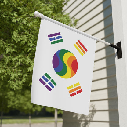 24.5'' × 32'' South Korea LGBT Pride Garden Flag Banner