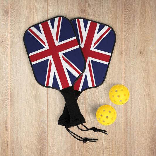 UK United Kingdom Flag Pickleball Kit