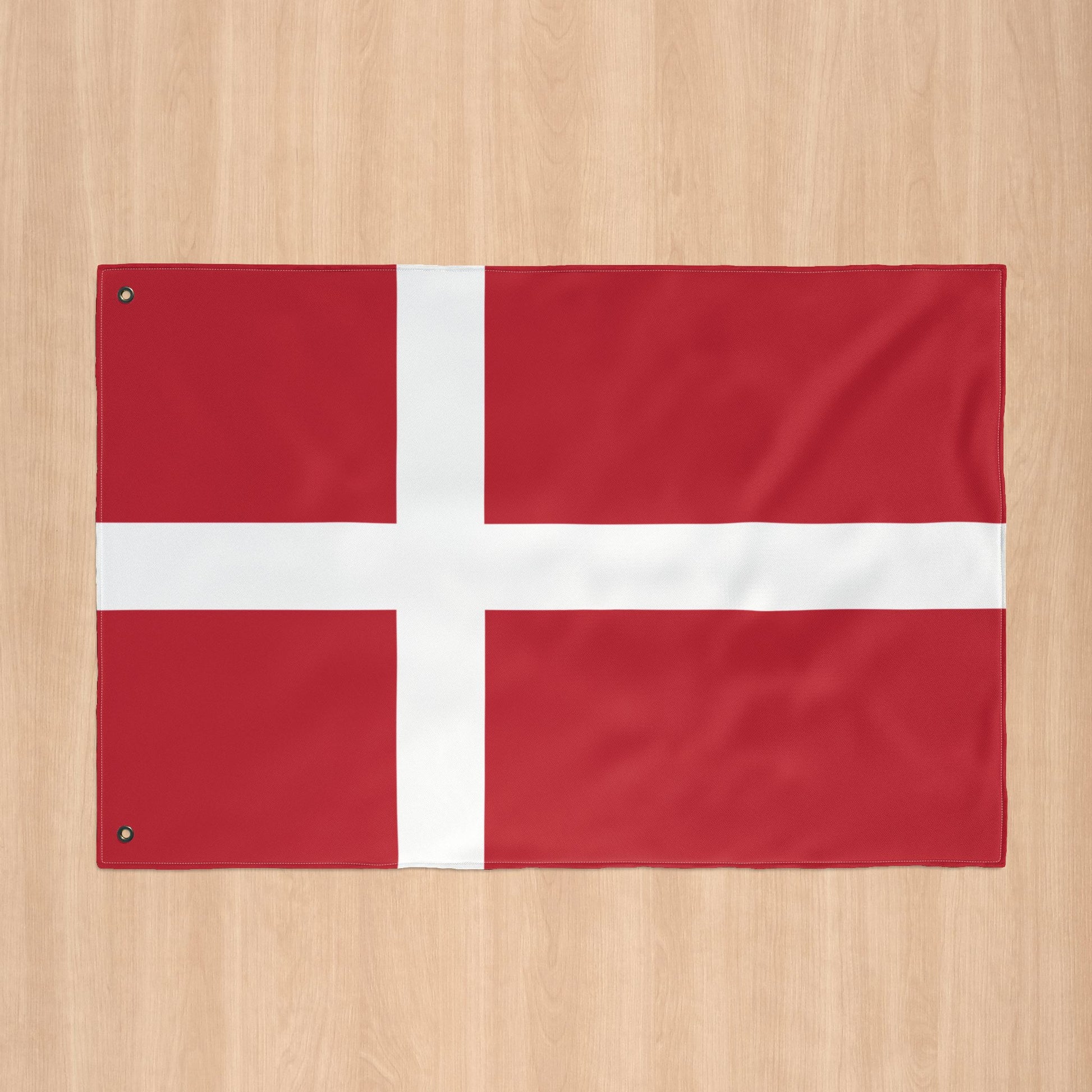 Denmark Flag with Grommets