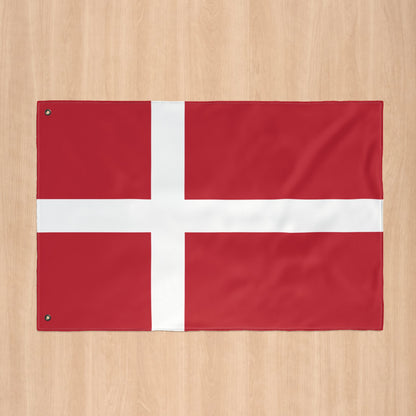 Denmark Flag with Grommets