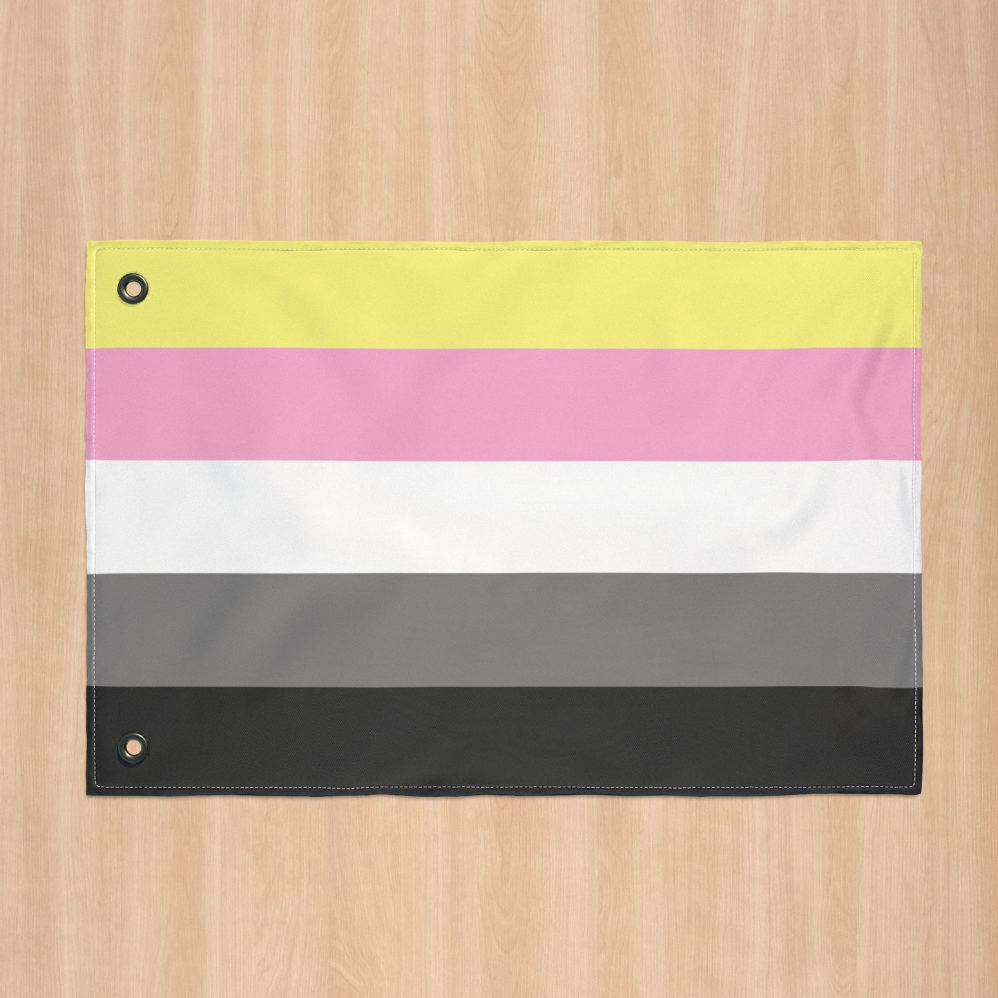 Queerplatonic Double-Sided Pride Flag with Grommets