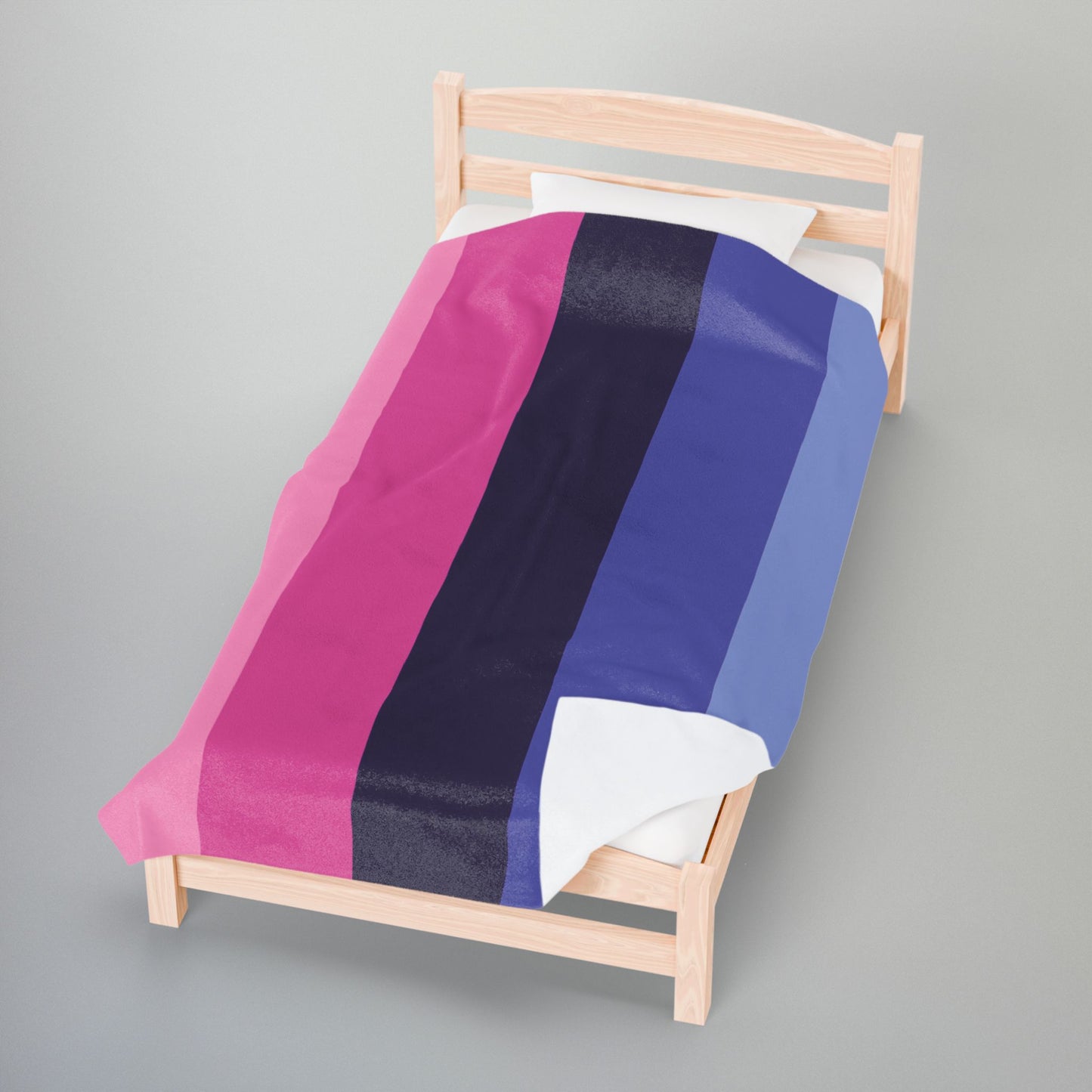 Omnisexual Pride Flag Velveteen Plush Blanket