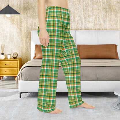 St. Patrick’s Day Plaid Women’s Lounge Pants