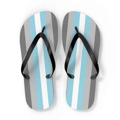 Demiboy Pride Flip Flops