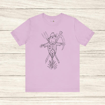 Scarecrow Lovebird, Line Art Tee