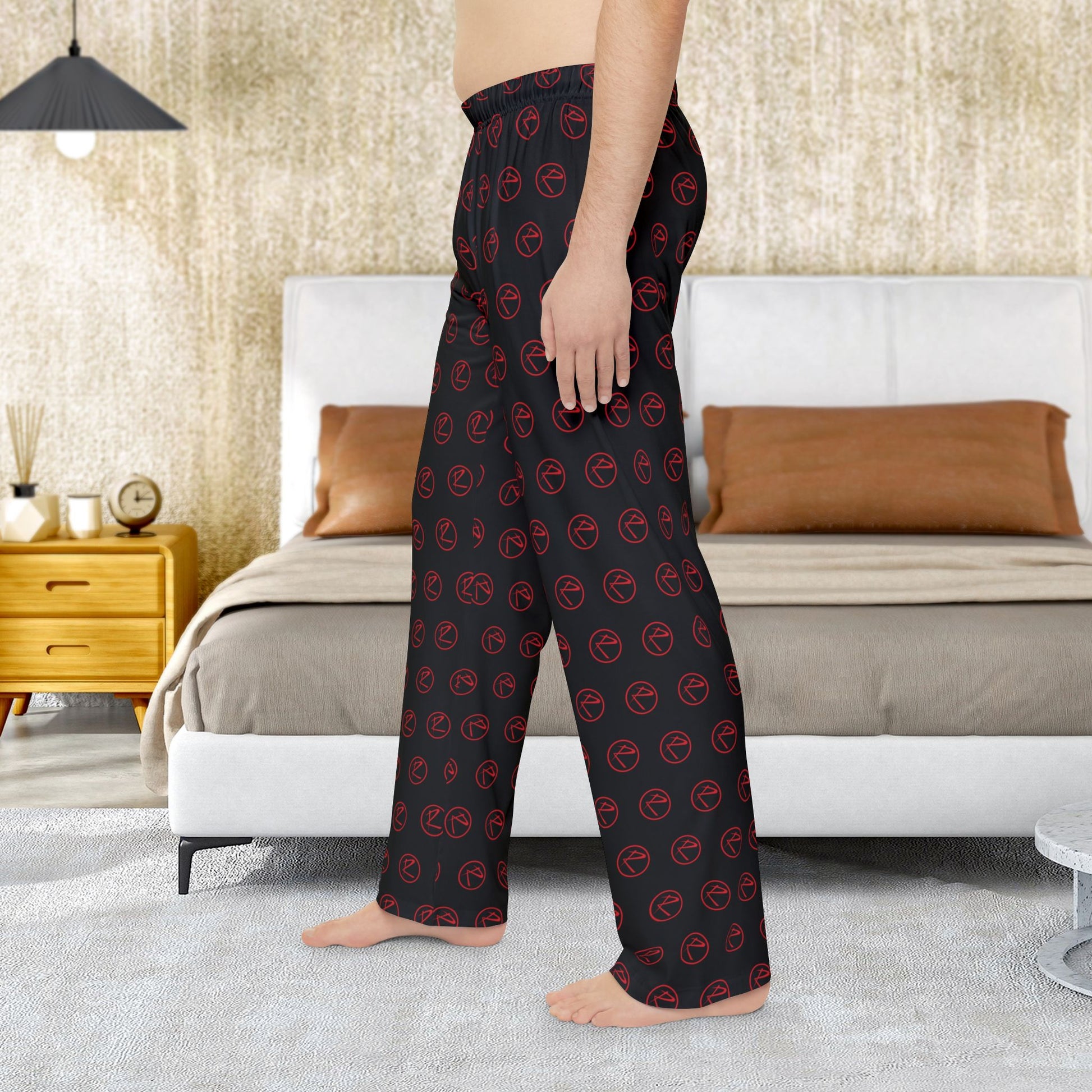 Men’s AMC Rambler Logo Black Pajama Pants