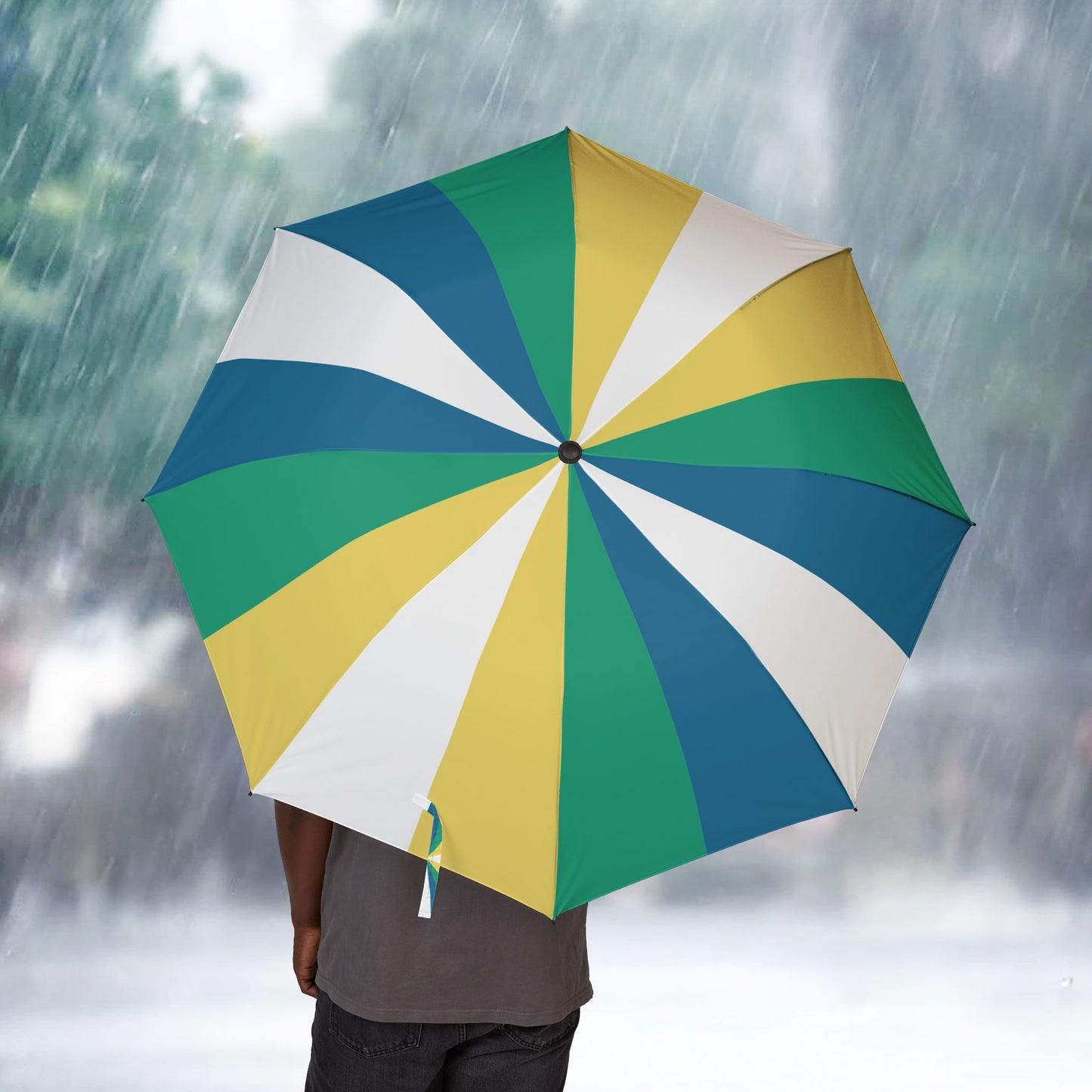 One size Non-Binary Man Pride Umbrella