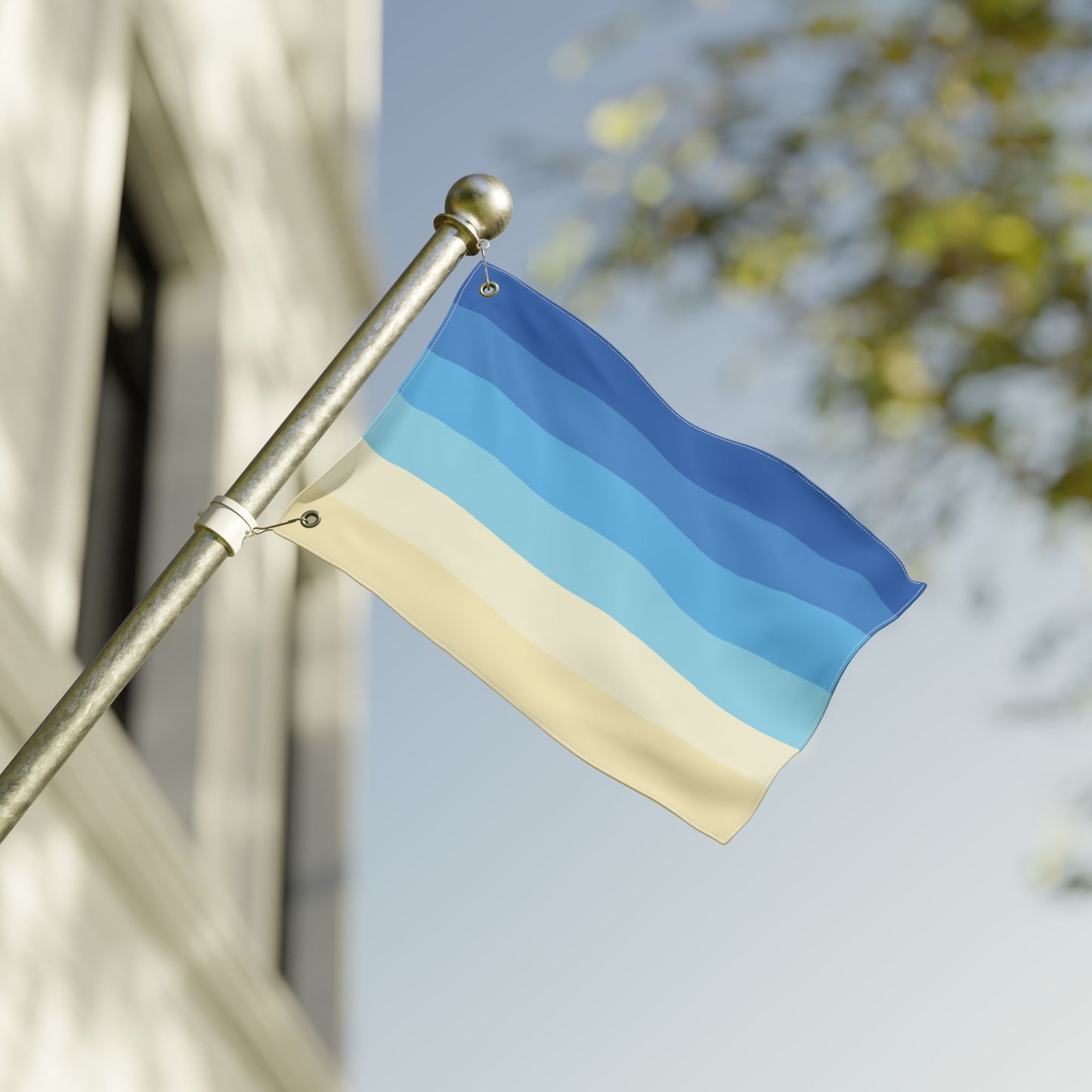 12'' × 18'' Uranic Double-Sided Pride Flag with Grommets