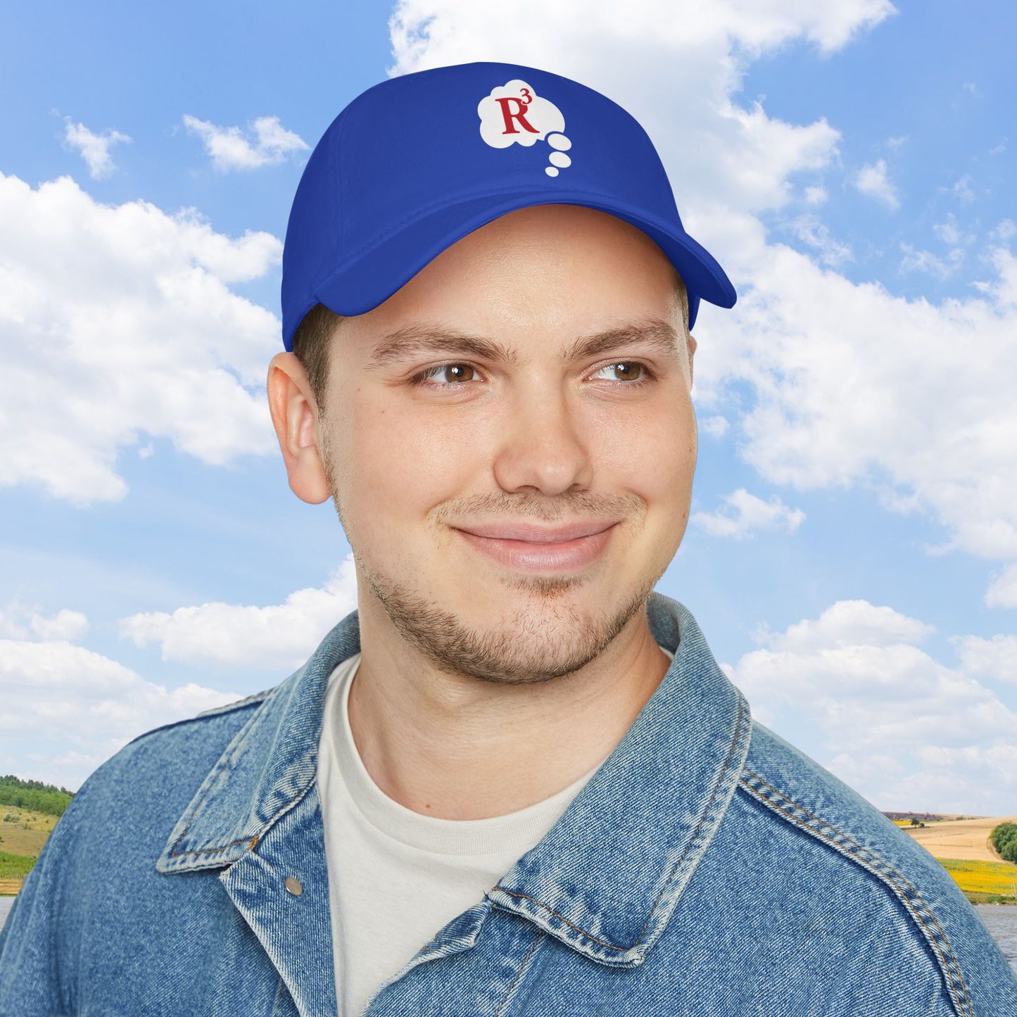 Royal One size Red’s Randumb Ruminations Logo Printed Low-Profile Cap