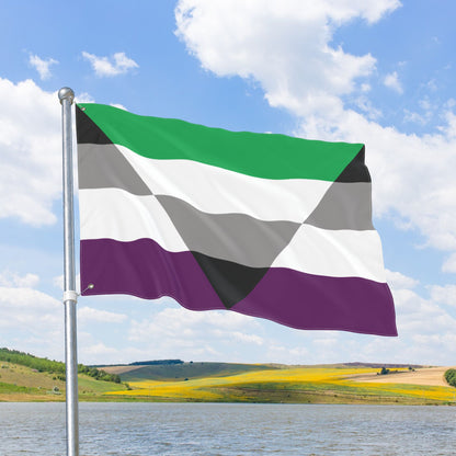 Aegorose Pride Flag with Grommets