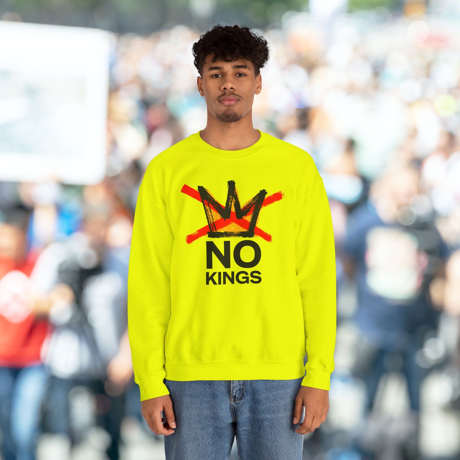 No Kings Protest Sweatshirt