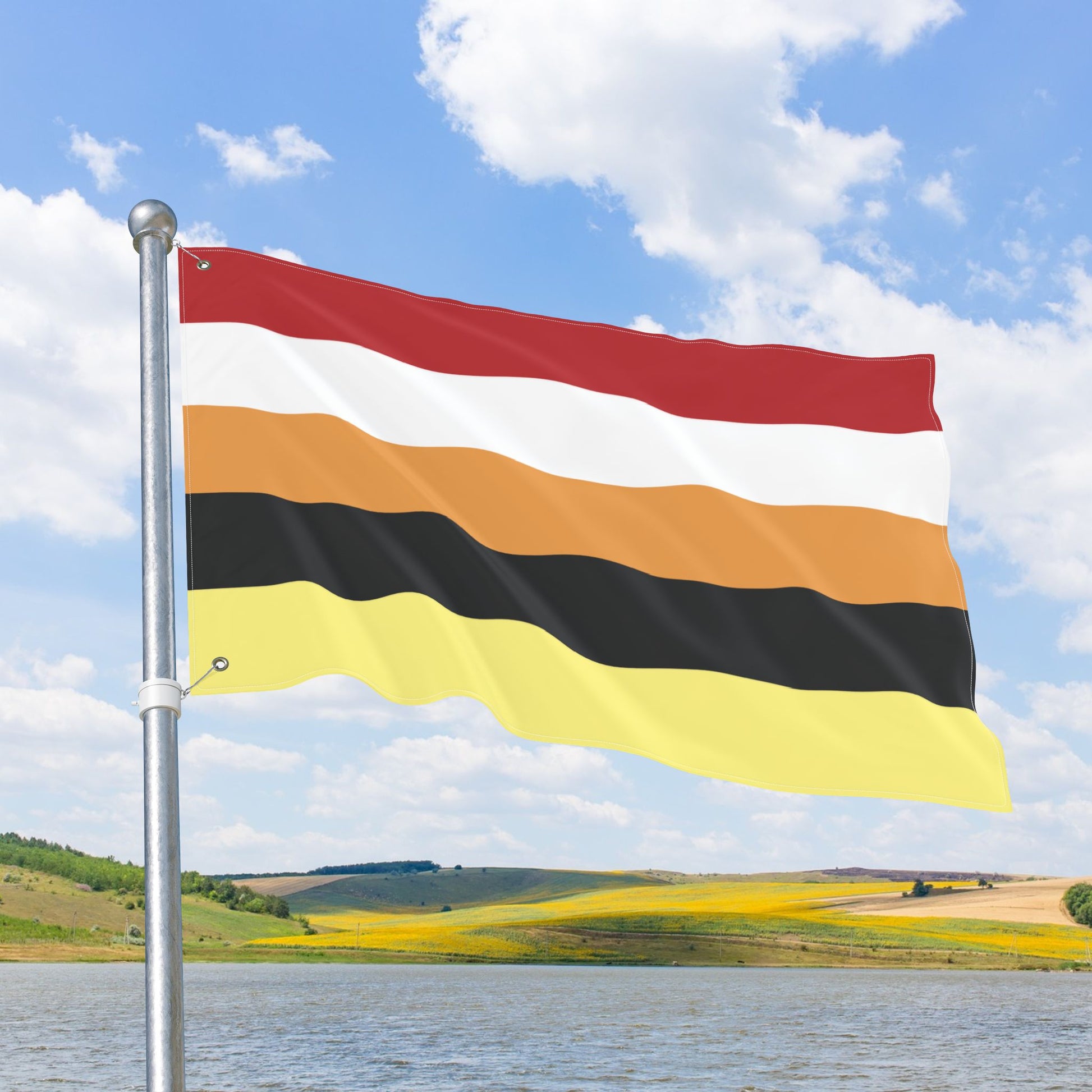 Mutogender Double-Sided Pride Flag with Grommets