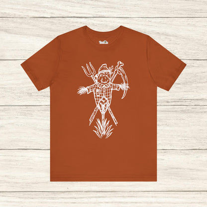 Scarecrow Lovebird, Line Art Tee