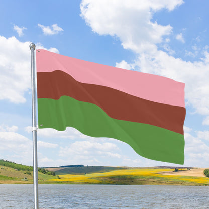 Gynesexual Double-Sided Pride Flag with Grommets