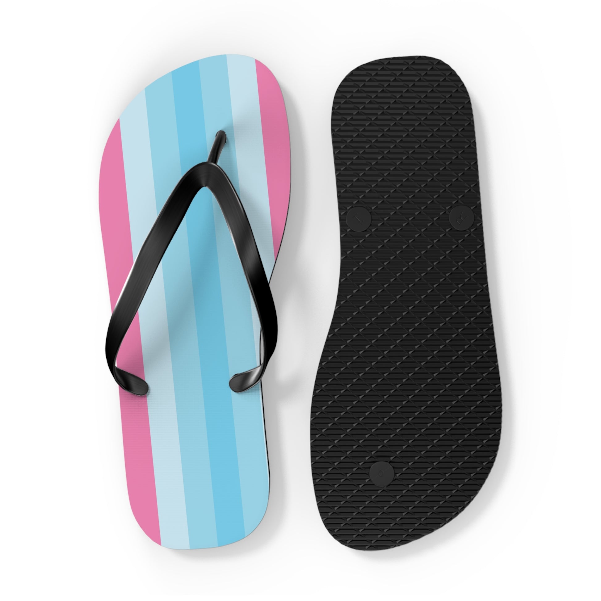 Transmasculine Pride Flip Flops