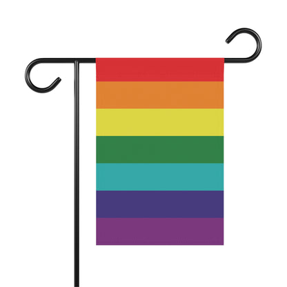 Rainbow Pride 7-Stripe Garden Flag Banner