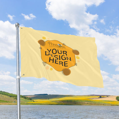 Custom Flag with Grommets