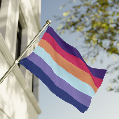 24'' × 36'' Lesboy Double-Sided Pride Flag with Grommets