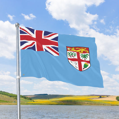 Fiji Flag with Grommets