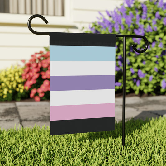 12'' × 18'' Androgyne Pride Pastel Garden Flag Banner