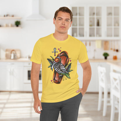 Mummy Lovebird Hand-Drawn & Hand-Colored Tee