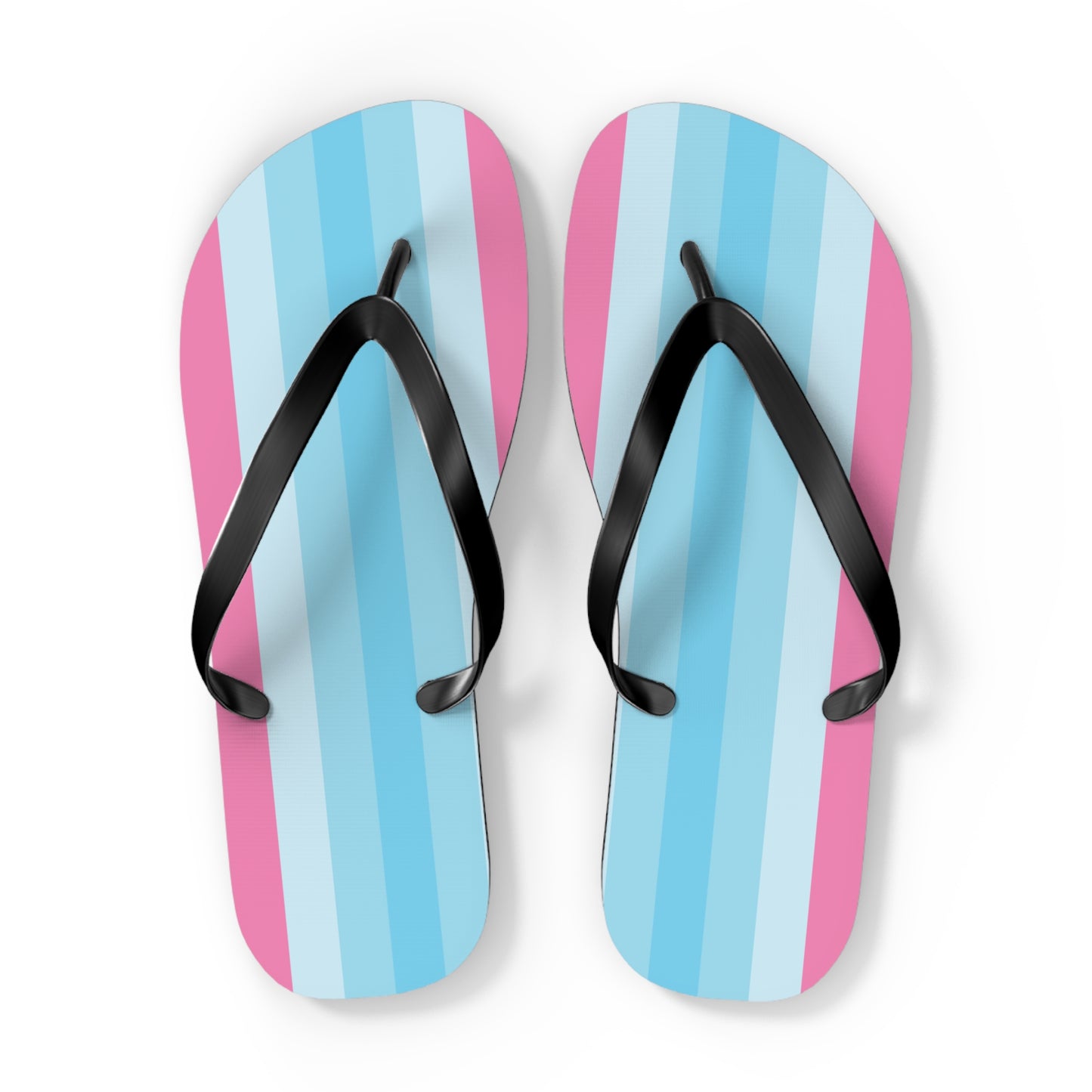 Transmasculine Pride Flip Flops