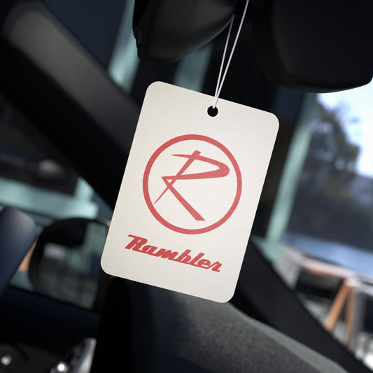 Rambler Red Logos Custom Air Freshener