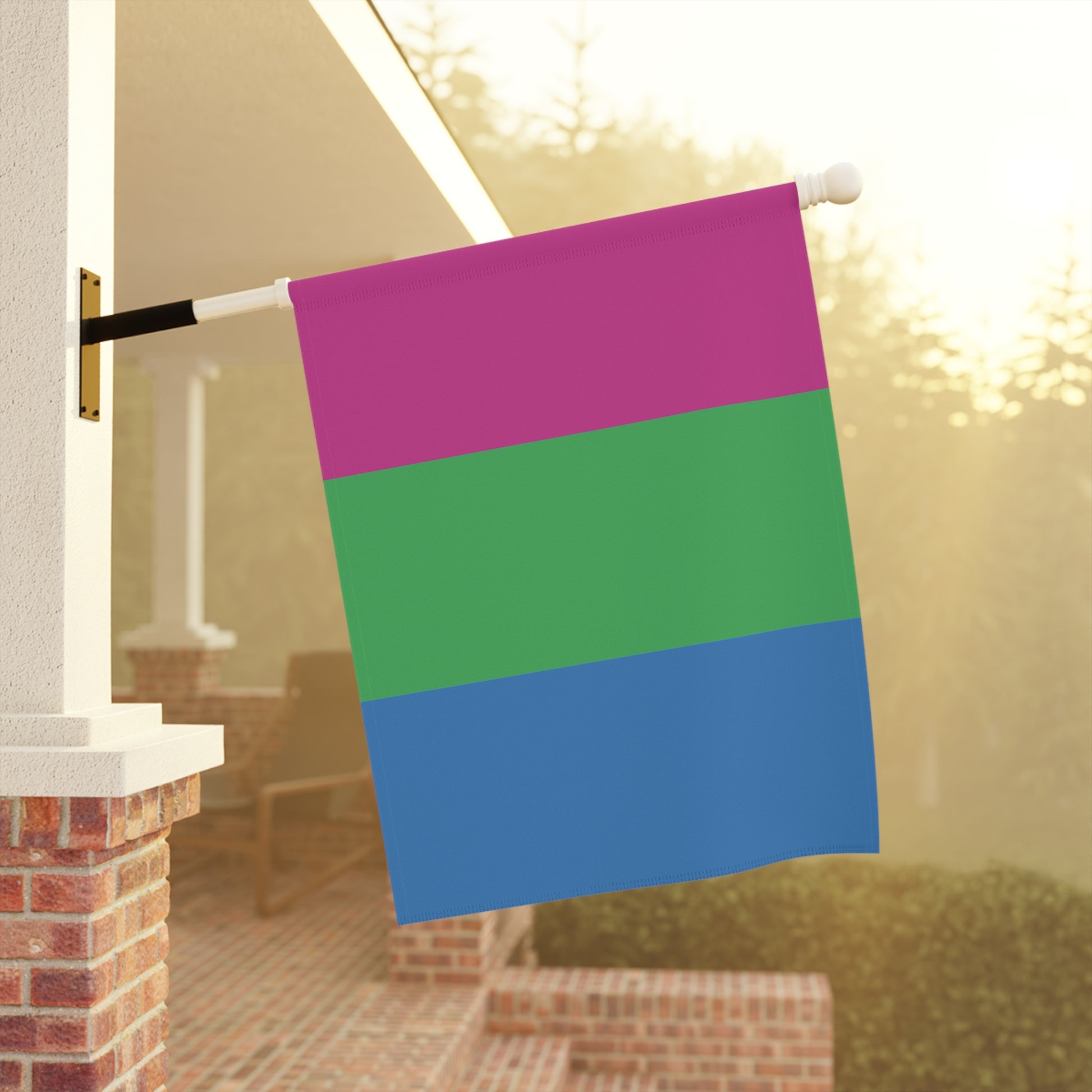 Polysexual Pride Garden Flag Banner